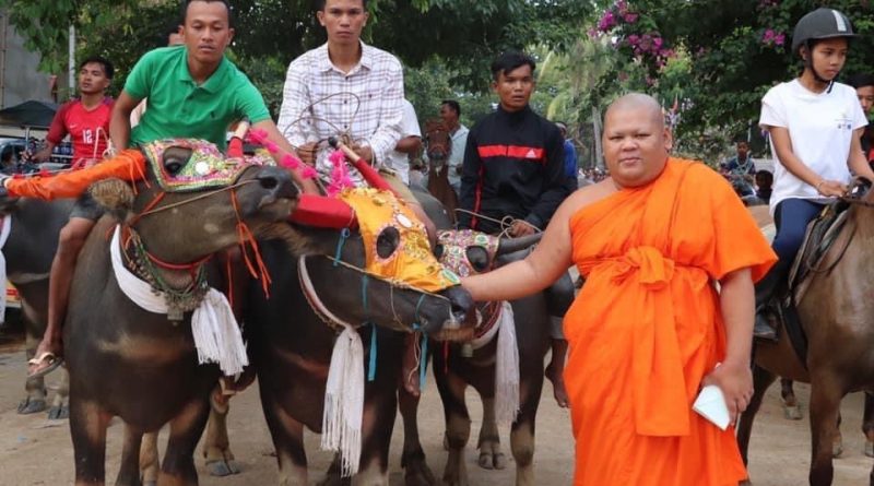 Traditional blessing of horses and buffaloes