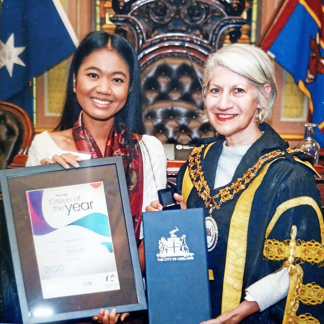 Khmer-Australian wins Young Citizen 2020 award