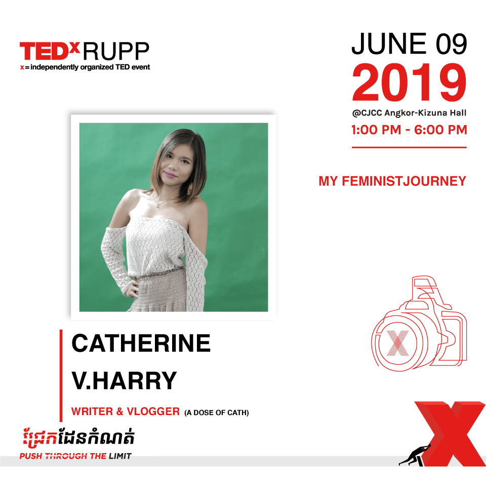 Catherine V. Harry at TEDxRUPP 2019 to experience his TED Talks.