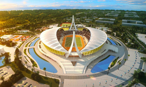 Morodok Techo National Stadium in Cambodia