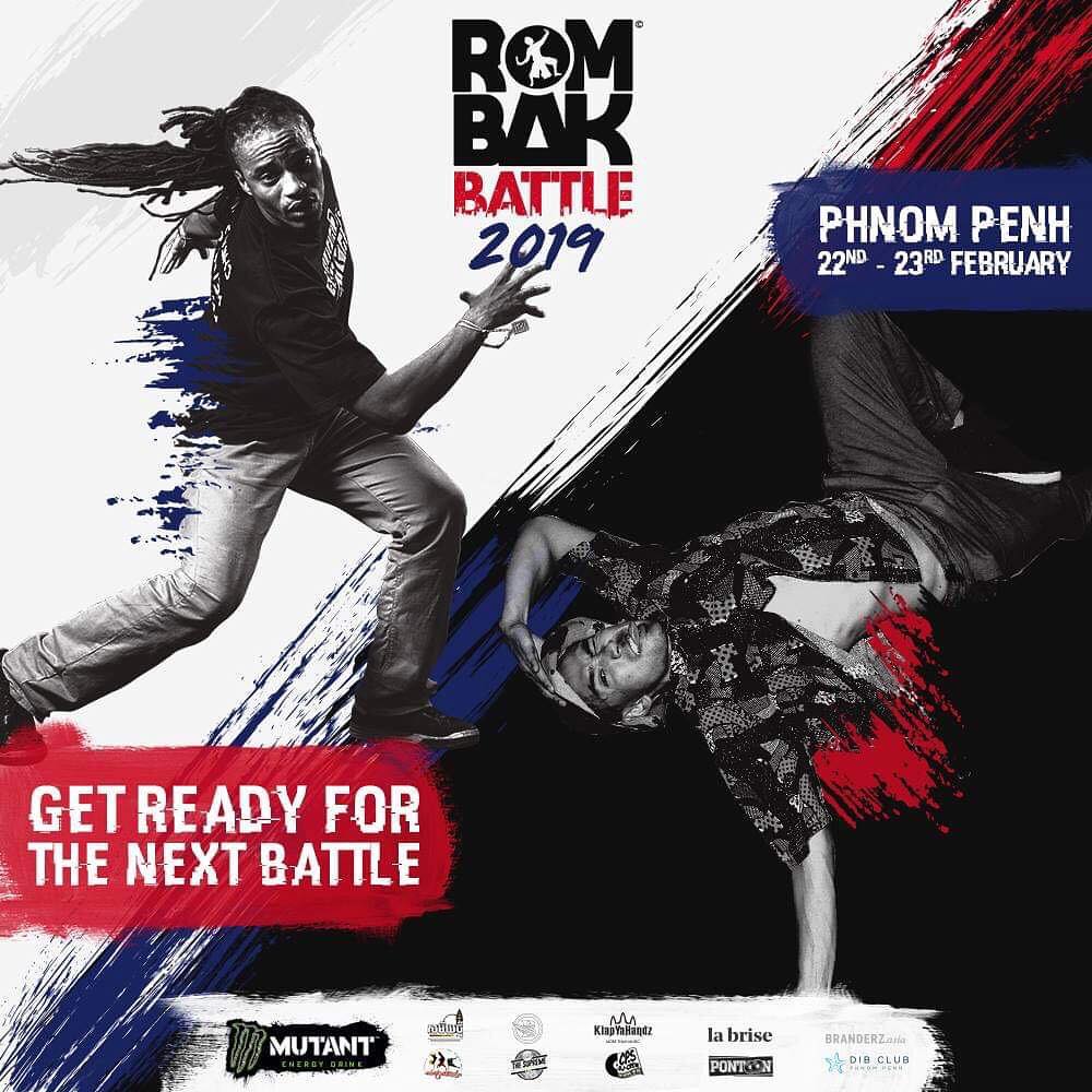 ROM BAK BATTLE 2019 &#8211; The First International Hip-Hop Dance Battle in Cambodia