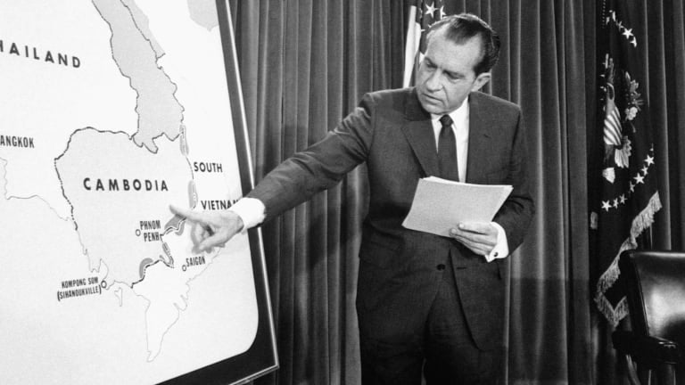 How Nixon's Invasion of Cambodia Triggered a Check on Presidential Power