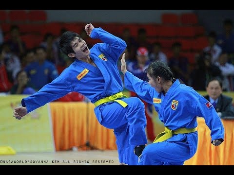 Cambodia placed 2nd in vovinam world championships