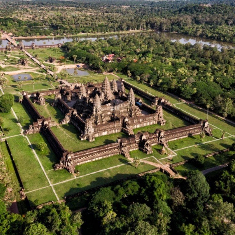 The Khmer empire temples of Angkor are Cambodian, aren't they?