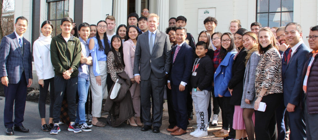 Cambodia ambassador impressed with Middlesex Community College in Massachusetts