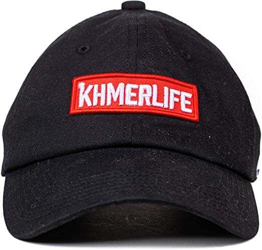 KhmerLife Dad Hat - Black