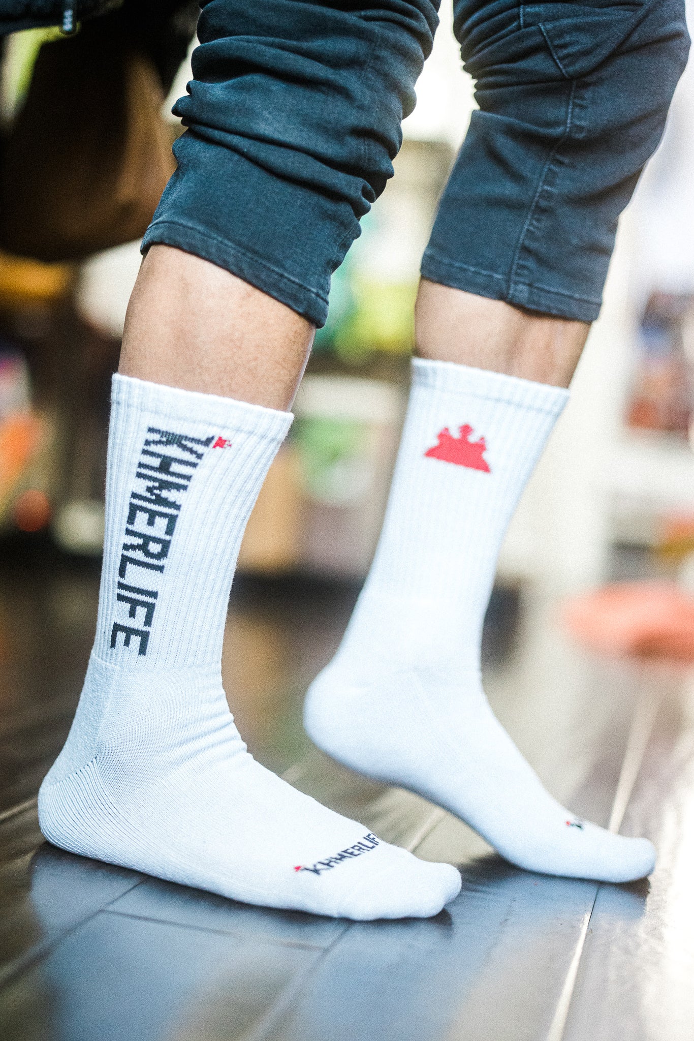 KhmerLife Premium Crew Socks (3-pack)