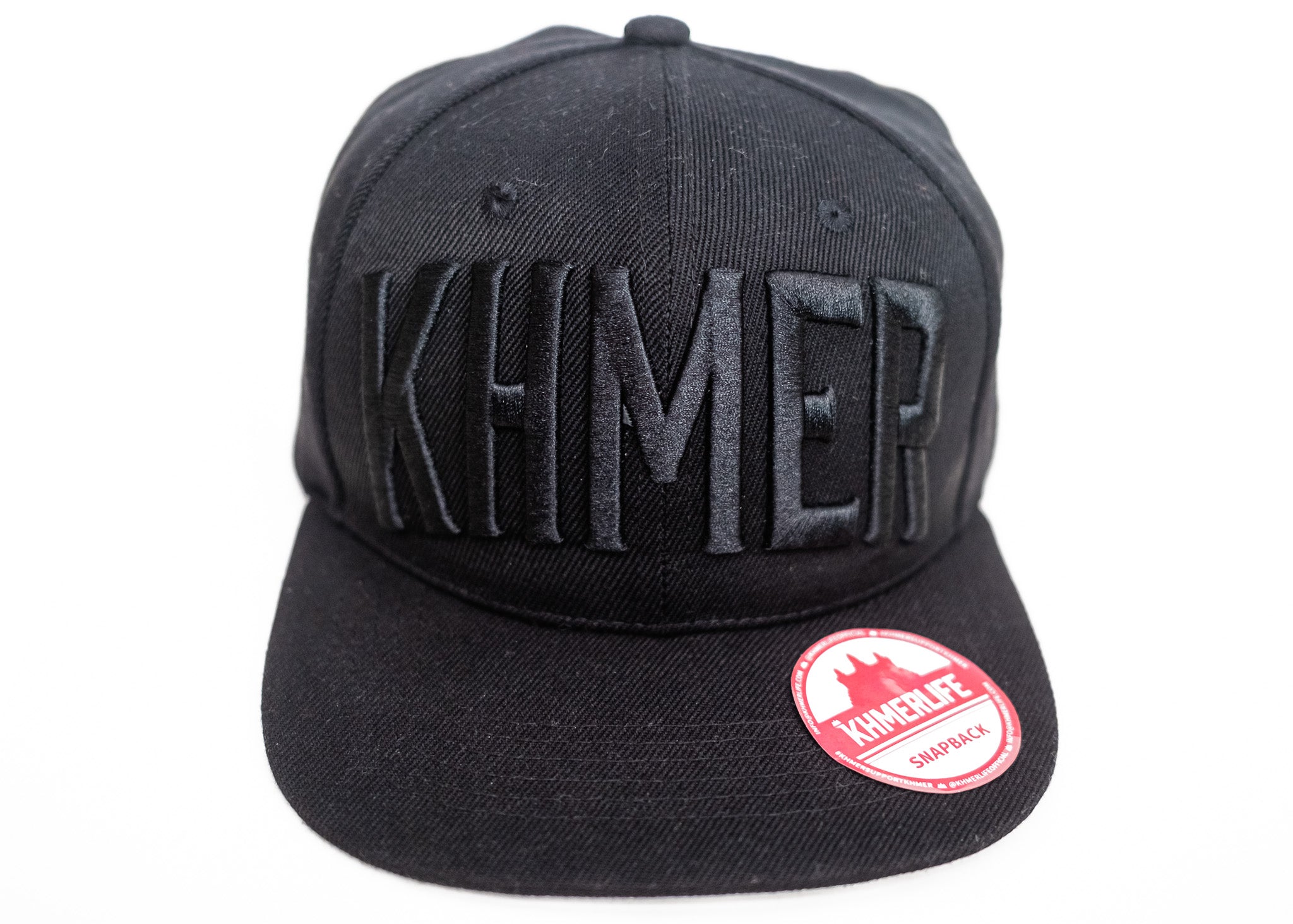 KHMER Snapback Cap - Black